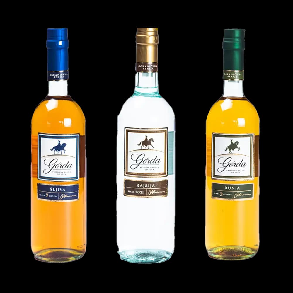 Gorda Set – Šljiva, Kajsija, Dunja