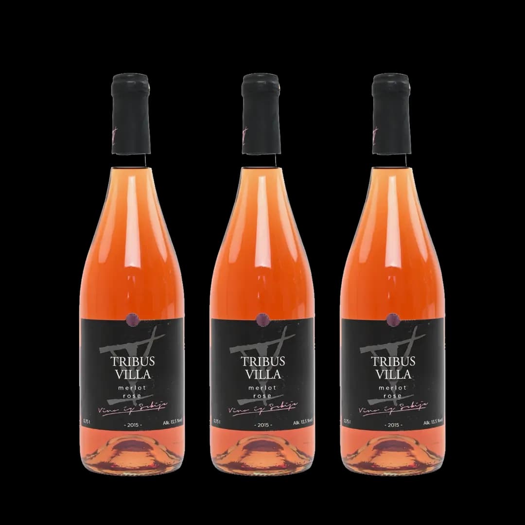 Tribus Villa Merlot Rose